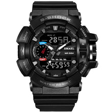Load image into Gallery viewer, Top Brand Men Watch Outdoor Sports Electronic Watch Man Military Watches Men G Style Wristwatch Quartz Watches Double Clock