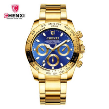 Load image into Gallery viewer, Luxury Brand Men Rolexable Waterproof Watch Stainless Steel Strap Quartz Bracelet for Man Large Dial Watches Relogio Masculino