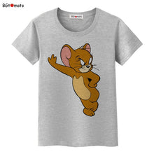 Load image into Gallery viewer, BGtomato t shirt Movie star Jerry mouse kawaii t shirt summer lovely cute t-shirt women Cheap sale brand new cartoon tshirt