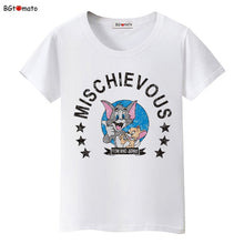 Load image into Gallery viewer, BGtomato t shirt Movie star Jerry mouse kawaii t shirt summer lovely cute t-shirt women Cheap sale brand new cartoon tshirt