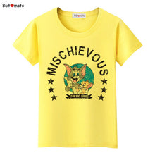 Load image into Gallery viewer, BGtomato t shirt Movie star Jerry mouse kawaii t shirt summer lovely cute t-shirt women Cheap sale brand new cartoon tshirt