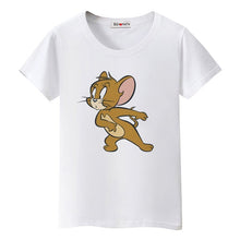 Load image into Gallery viewer, BGtomato t shirt Movie star Jerry mouse kawaii t shirt summer lovely cute t-shirt women Cheap sale brand new cartoon tshirt