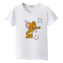 Load image into Gallery viewer, BGtomato t shirt Movie star Jerry mouse kawaii t shirt summer lovely cute t-shirt women Cheap sale brand new cartoon tshirt