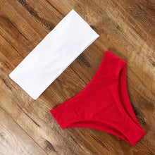 Load image into Gallery viewer, Sexy Animal Printed Bathing Suit Female Push Up Bikini High Waisted Swimsuit Bandage Mayo Bandeau Swimwear Women 2020 Biquini