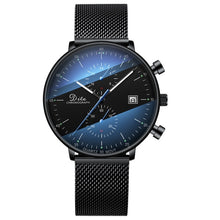 Load image into Gallery viewer, DITAWATCH Men Wristwatch Men Watches Top Brand Luxury Fashion Quartz Watches For Men Clock Stainless Steel Waterproof Watch