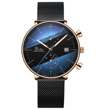 Load image into Gallery viewer, DITAWATCH Men Wristwatch Men Watches Top Brand Luxury Fashion Quartz Watches For Men Clock Stainless Steel Waterproof Watch