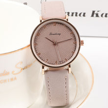 Load image into Gallery viewer, 2019 New Casual Women's Watches Fashion Ladies Quartz Watch For Women Simple Exquisite Bracelet Gift Clock Leather Wristwatch
