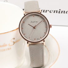 Load image into Gallery viewer, 2019 New Casual Women's Watches Fashion Ladies Quartz Watch For Women Simple Exquisite Bracelet Gift Clock Leather Wristwatch
