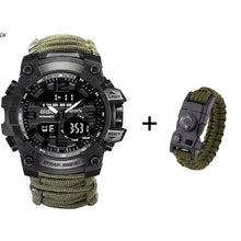 Load image into Gallery viewer, Addies G Shock Men's Military Watch With Compass 3Bar Waterproof Watches Digital Movement outdoor Fashion Casual Sport Watch Men
