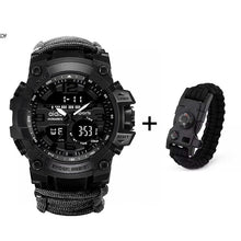 Load image into Gallery viewer, Addies G Shock Men's Military Watch With Compass 3Bar Waterproof Watches Digital Movement outdoor Fashion Casual Sport Watch Men
