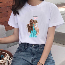 Load image into Gallery viewer, Super Mom T shirt Women Summer Mother Love Print White T-shirt Harajuku Mama TShirt 3XL O-Neck Shortsleeve Tops tee shirt Femme
