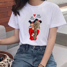 Load image into Gallery viewer, Super Mom T shirt Women Summer Mother Love Print White T-shirt Harajuku Mama TShirt 3XL O-Neck Shortsleeve Tops tee shirt Femme
