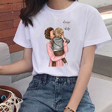 Load image into Gallery viewer, Super Mom T shirt Women Summer Mother Love Print White T-shirt Harajuku Mama TShirt 3XL O-Neck Shortsleeve Tops tee shirt Femme
