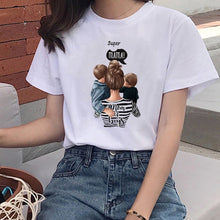 Load image into Gallery viewer, Super Mom T shirt Women Summer Mother Love Print White T-shirt Harajuku Mama TShirt 3XL O-Neck Shortsleeve Tops tee shirt Femme
