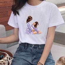 Load image into Gallery viewer, Super Mom T shirt Women Summer Mother Love Print White T-shirt Harajuku Mama TShirt 3XL O-Neck Shortsleeve Tops tee shirt Femme
