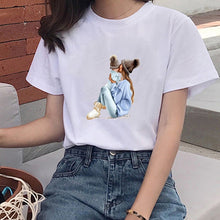 Load image into Gallery viewer, Super Mom T shirt Women Summer Mother Love Print White T-shirt Harajuku Mama TShirt 3XL O-Neck Shortsleeve Tops tee shirt Femme
