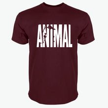 Load image into Gallery viewer, 2018 hot ANIMAL T Shirt men cotton round collar muscle exercise fitness strong and handsome mens T-shirt trends cotton brand top
