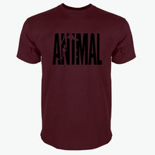 Load image into Gallery viewer, 2018 hot ANIMAL T Shirt men cotton round collar muscle exercise fitness strong and handsome mens T-shirt trends cotton brand top
