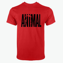Load image into Gallery viewer, 2018 hot ANIMAL T Shirt men cotton round collar muscle exercise fitness strong and handsome mens T-shirt trends cotton brand top
