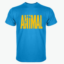 Load image into Gallery viewer, 2018 hot ANIMAL T Shirt men cotton round collar muscle exercise fitness strong and handsome mens T-shirt trends cotton brand top
