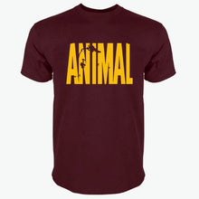 Load image into Gallery viewer, 2018 hot ANIMAL T Shirt men cotton round collar muscle exercise fitness strong and handsome mens T-shirt trends cotton brand top
