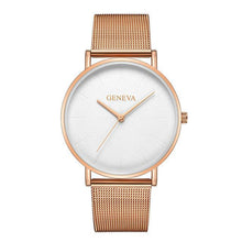 Load image into Gallery viewer, 2019 watch for woman Bayan Kol Saati fashion Rose gold watch for woman silver woman reloj mujer saat relogio zegarek damski
