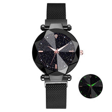 Load image into Gallery viewer, 2019 Luxury Watch Women Starry Sky Design Quartz Watches For Women Mesh Magnet Casual Watches Relogio Feminino Ladies Clock

