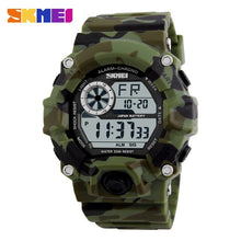 Load image into Gallery viewer, SKMEI G Style Men Sports Watches Chronograph Military Digital Wristwatches Camouflage Shock Resistant Montre Homme Erkek Saat
