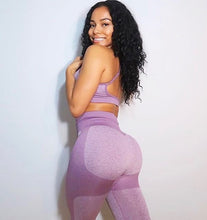 Load image into Gallery viewer, SALSPOR Women Sexy High Elastic Fitness Leggings Women's Hip Push Up Leggins Female Casual Slim Seamless Breathable Legging
