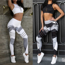 Load image into Gallery viewer, Print Sporting Leggings For Women Fitness Clothing High Waist Workout Pants Jeggings Quick Dry Activewear Female Leggings 3037
