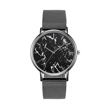 Load image into Gallery viewer, 2020 Fashion Rose Gold Mesh Belt Creative Marble Women's Watch Luxury Women's Quartz Watch Gift Relogio Feminino Direct Shipping
