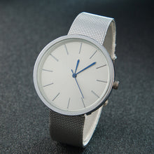 Load image into Gallery viewer, Casual Quartz Bracelet Watches For Women Fashion Silver And Rose Gold Mesh Band Wrist Watch Girl gift ChristmasRelogio Feminino
