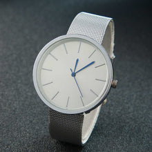 Load image into Gallery viewer, Casual Quartz Bracelet Watches For Women Fashion Silver And Rose Gold Mesh Band Wrist Watch Girl gift ChristmasRelogio Feminino

