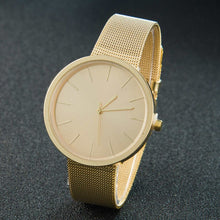 Load image into Gallery viewer, Casual Quartz Bracelet Watches For Women Fashion Silver And Rose Gold Mesh Band Wrist Watch Girl gift ChristmasRelogio Feminino
