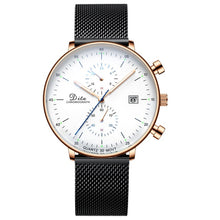Load image into Gallery viewer, DITAWATCH Men Wristwatch Men Watches Top Brand Luxury Fashion Quartz Watches For Men Clock Stainless Steel Waterproof Watch
