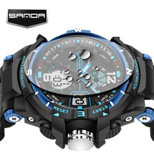 Load image into Gallery viewer, SANDA G Waterproof Alarm Mens Watches Top Brand Luxury S-SHOCK Digital Led Sports Watch Men Clock Wristwatch Relogio Masculino
